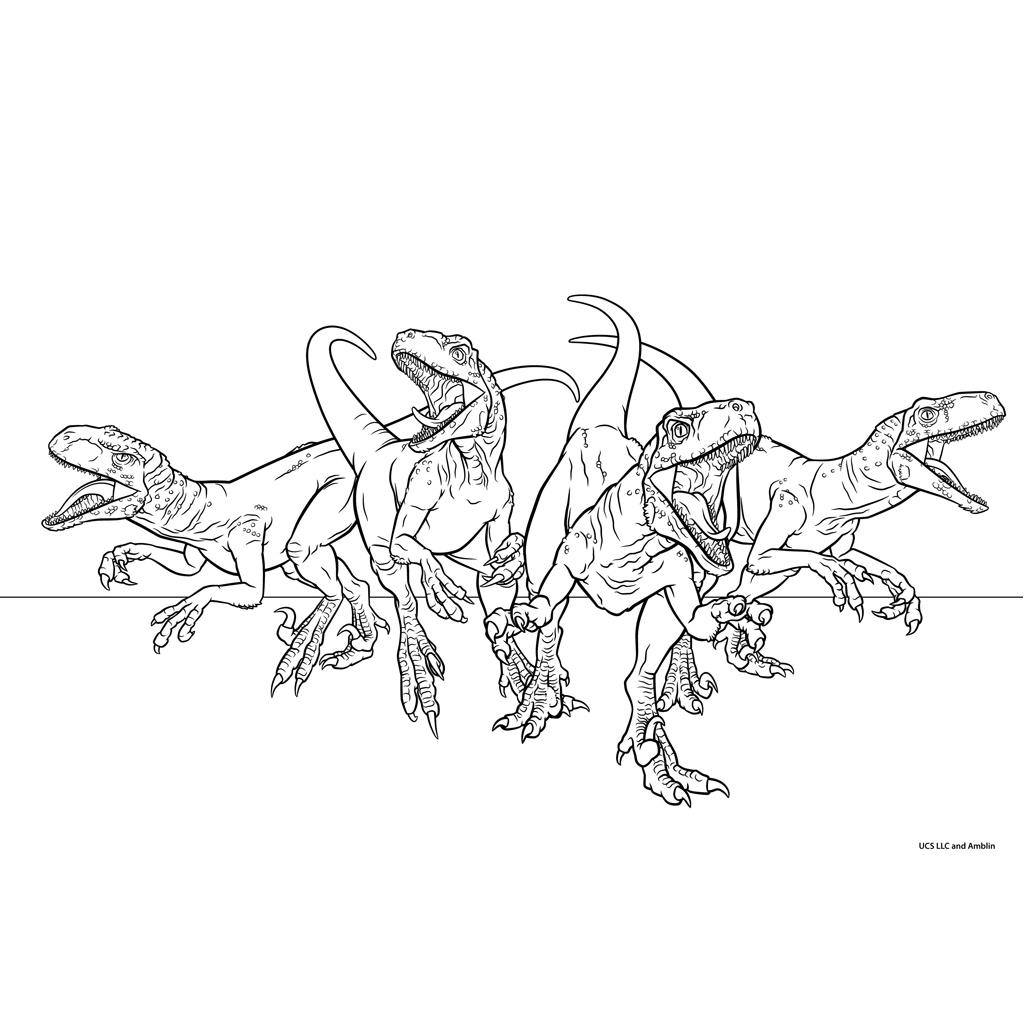 Dinosaurie Målarbok Med Klistermärken BF - 5