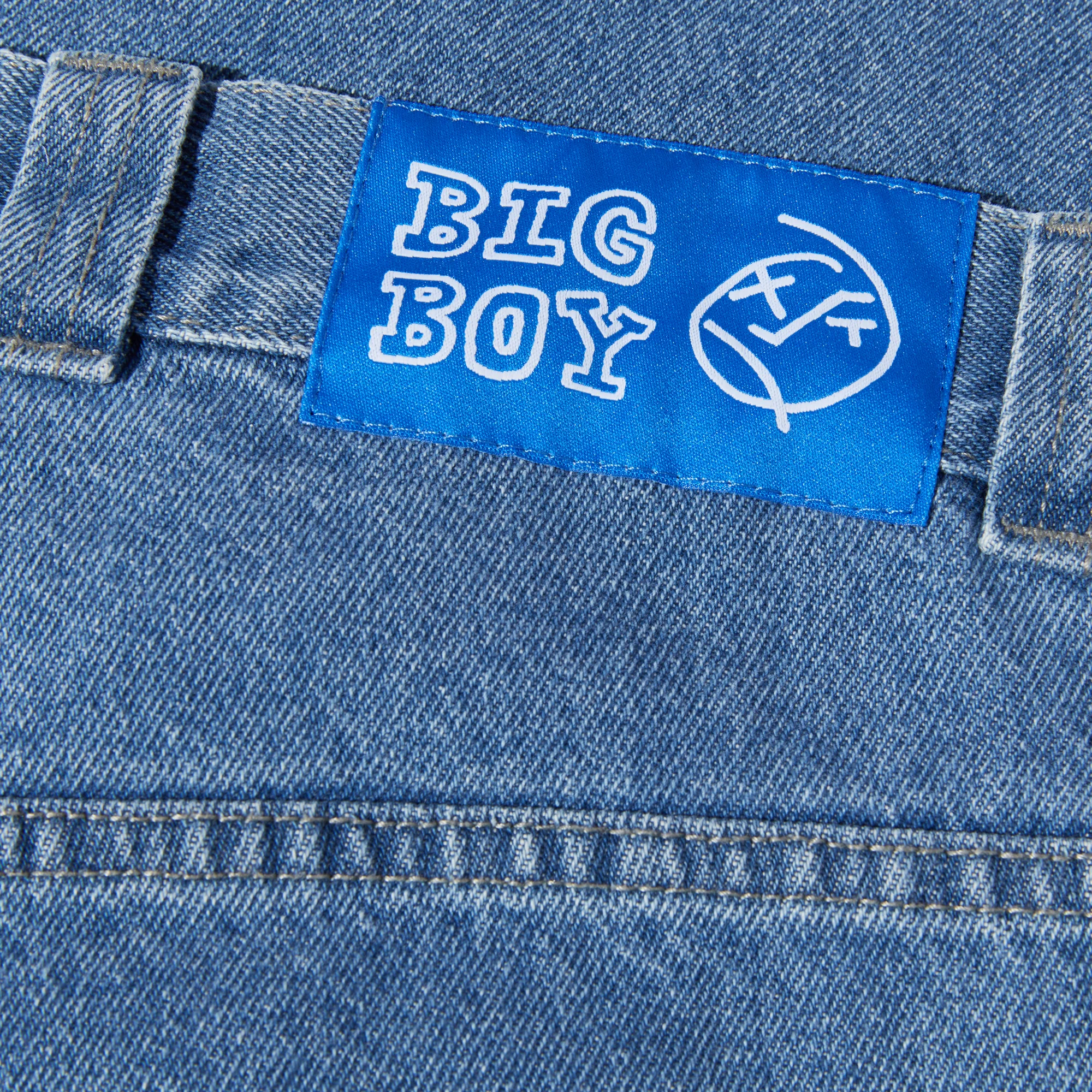 Polar Skate Co. Big Boy Jeans Mid Blue - 5