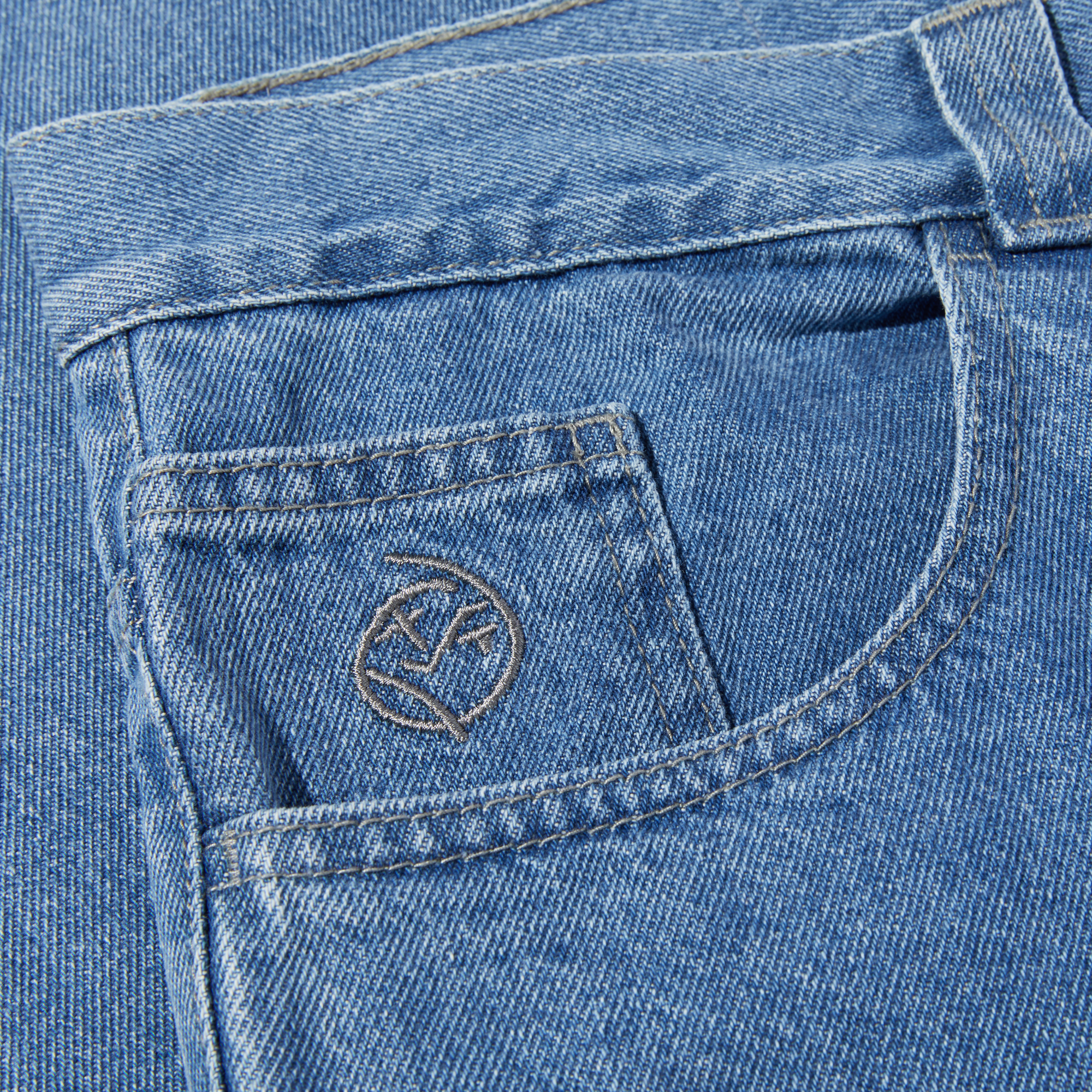 Polar Skate Co. Big Boy Jeans Mid Blue - 5