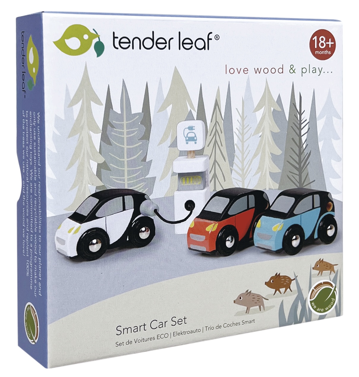 Smart Car Elbilar, Tender Leaf - 5