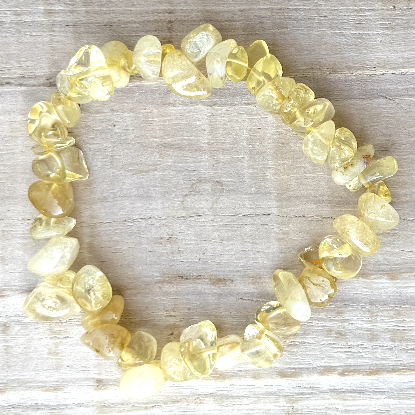 Armband Chip Citrin