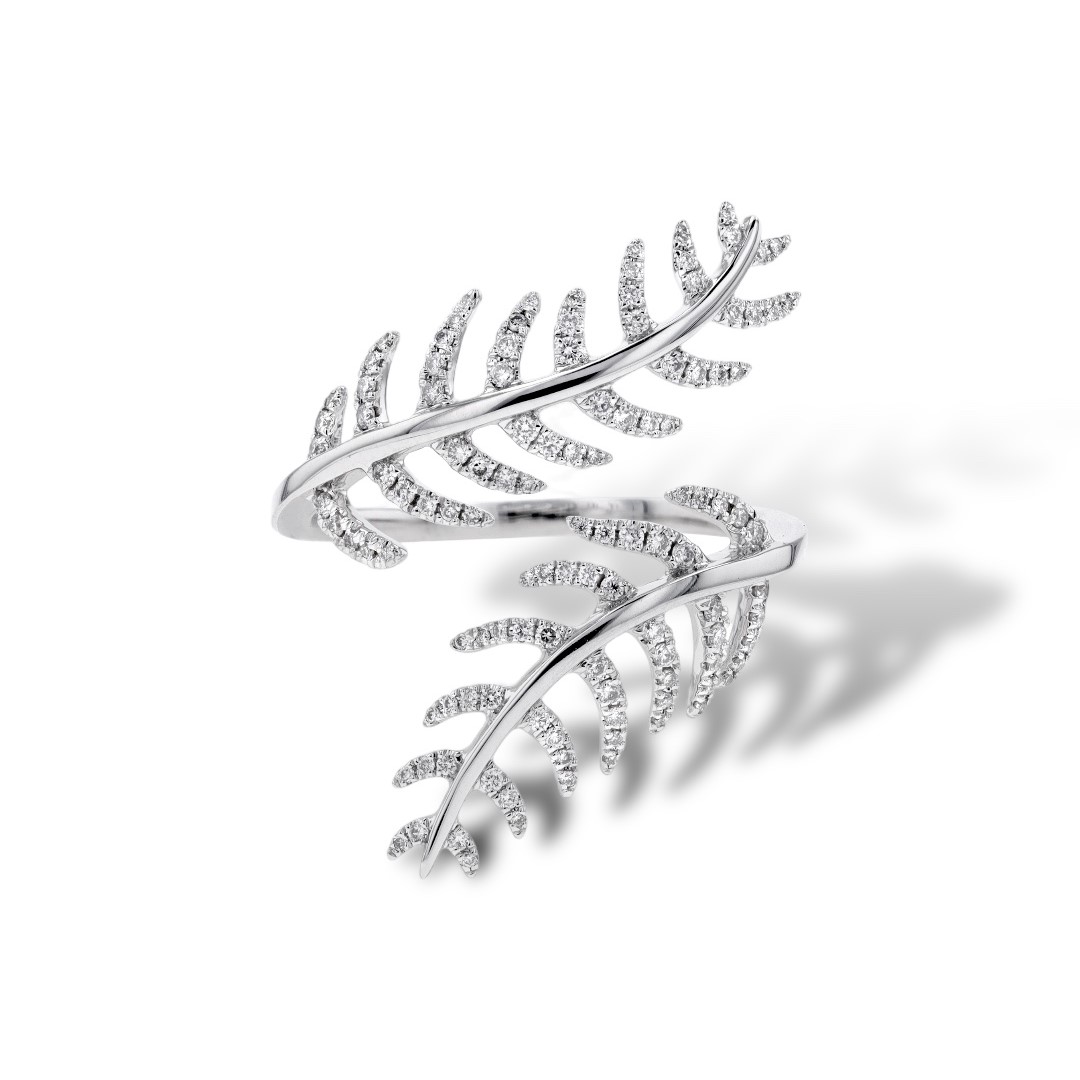 DIAMOND BOTANIC RING