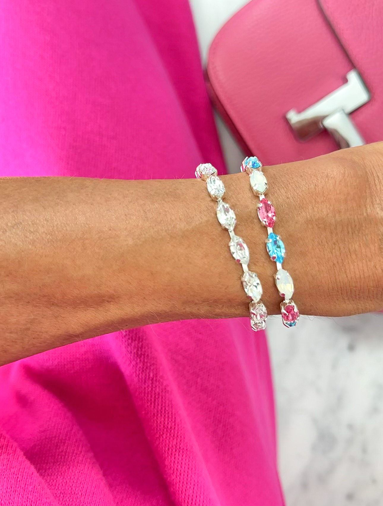 Bracelet Hannah Clear Crystal Silver - 3