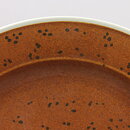Stig Lindberg (Coq 1966) Four Brown Sturdy Plates 24 cm