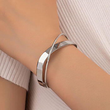 Armband Silver Dubbel
