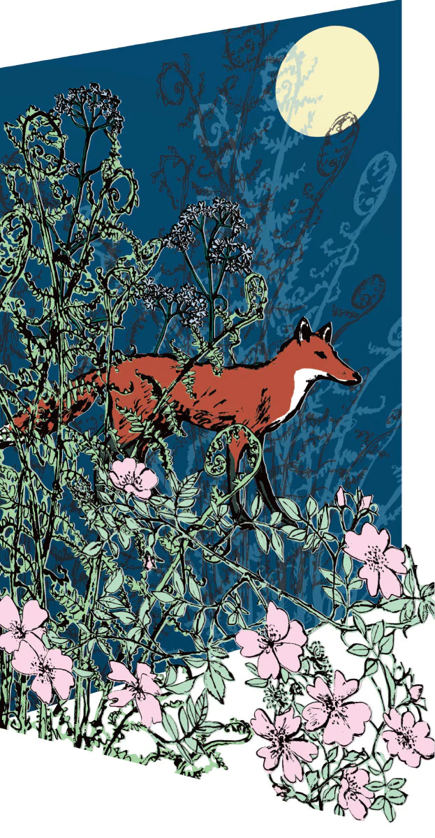 Fox Laser Lasercut Card