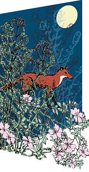 Fox Laser Lasercut Card
