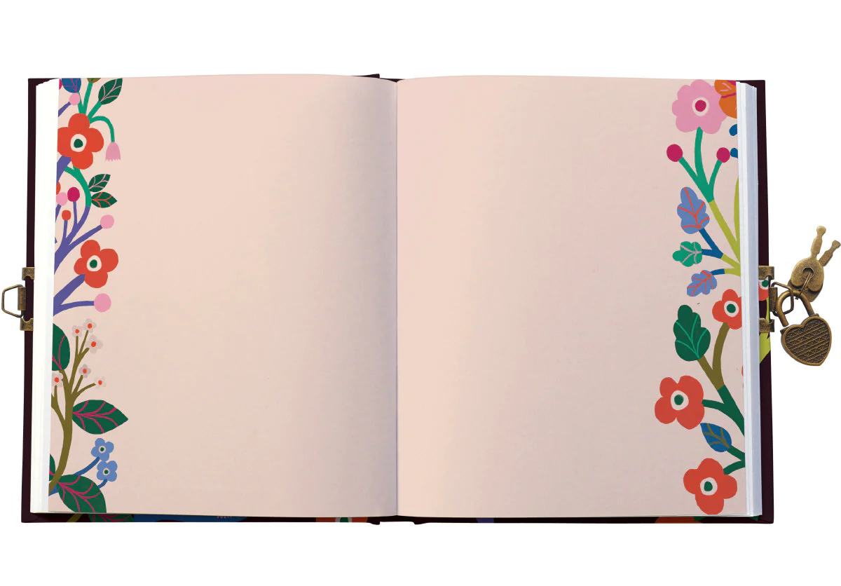 Birdsong Lockable Notebook - 7