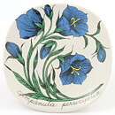 エステリ・トムラ  Botanicaシリーズ  ベルフラワー  陶板  Wall Plaque  1982年 13 cm (2)  