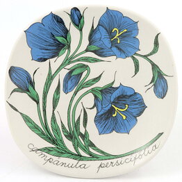 Esteri Tomula (Botanica 1982) Peach-Leaved Bellflower Wall Plaque 13 cm (2)