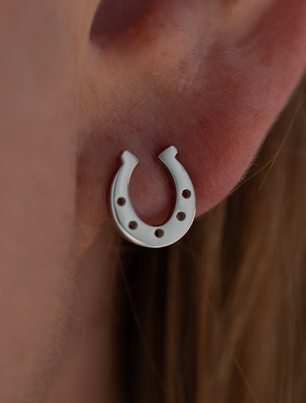 Earring Horseshoe Stainless steel - 4