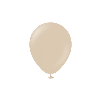 Hazelnut Premium Latexballonger 13 cm – Miniballonger