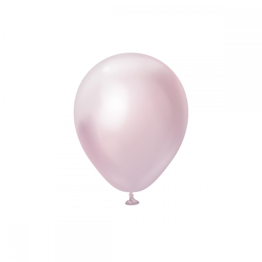 Premium Miniballonger Chrome Pink Gold  