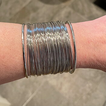 Armband Silver Layers