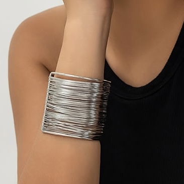 Armband Silver Layers