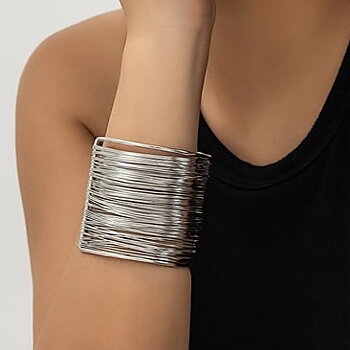Armband Silver Layers