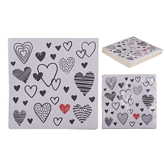 Hearts Napkins