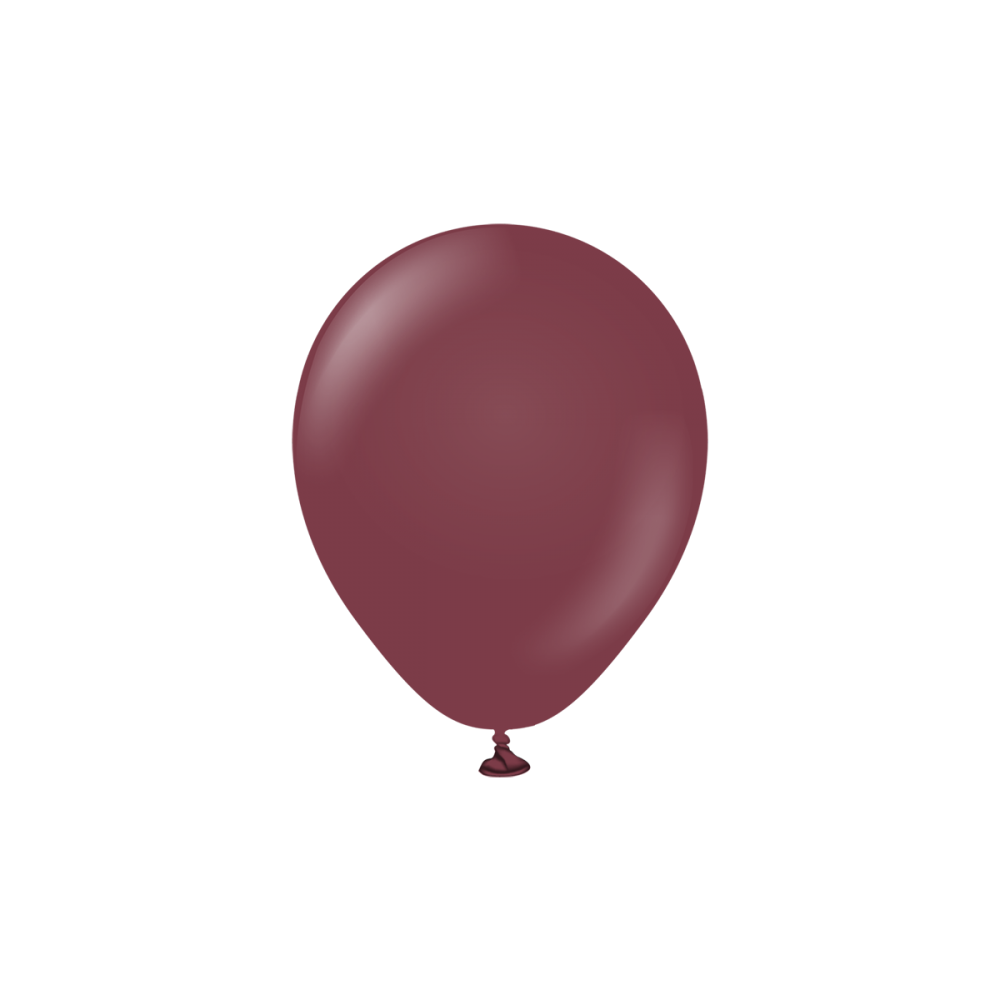 Burgundy Premium Latexballonger 13 cm