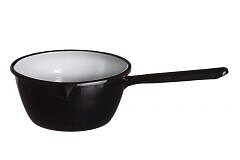 Bastu Emalj skopa svart 0,9 L