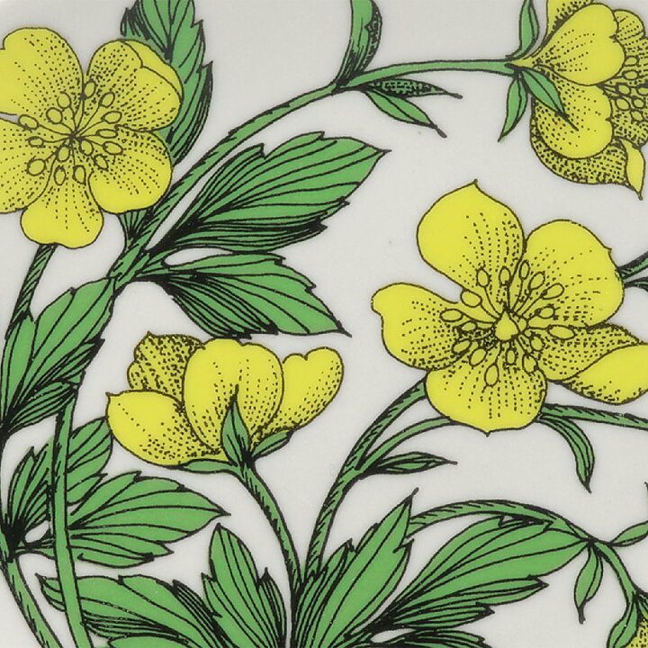 Esteri Tomula (Botanica 1982) Meadow Buttercup Wall Plaque 13 cm (2)