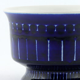  Ulla Procopé (Valencia 1960) Bowl with Blue Decor 10 cm
