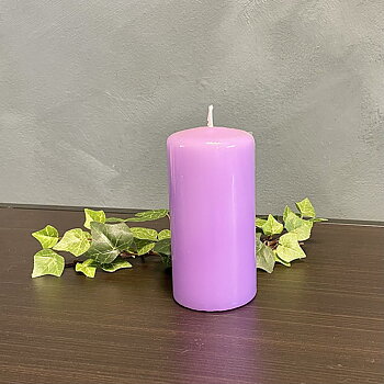 Blockljus Lila 11cm