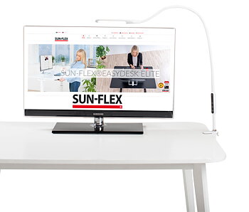 DESKLITE™ Flexibel armatur med lång räckvidd