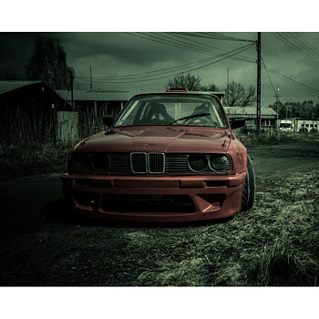 BMW E30 - Stötfångare fram WIDEBODY