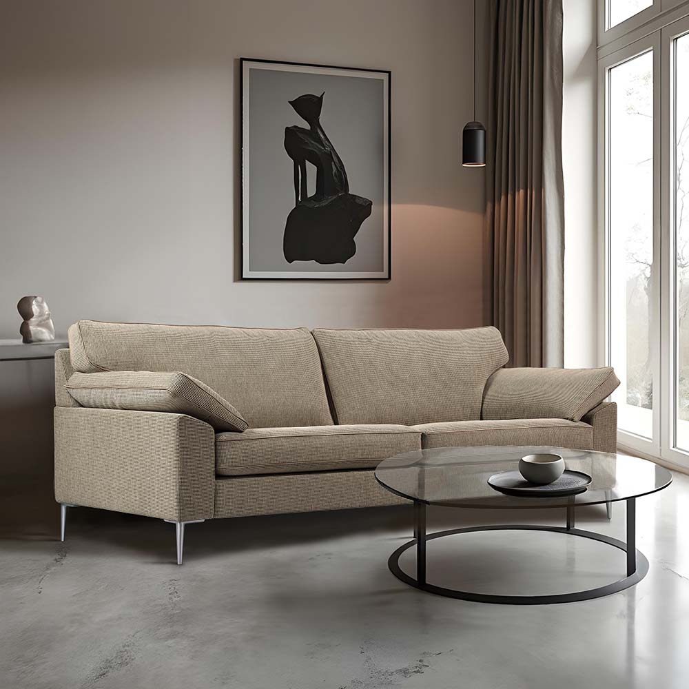 SL329 Soffa 2,5- sits 222 cm (Tyg Grado) - By Søren Lund - 2