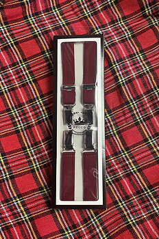 Hängslen - Burgundy 