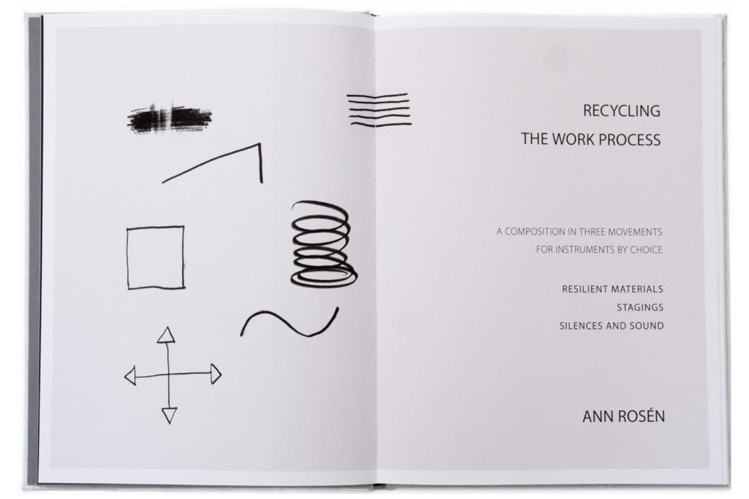 Ann Rosen: Recycling the Work Process [signed] - 4