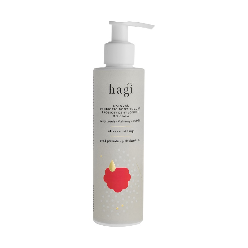 Hagi Natural Prebiotic Ultra-Soothing Body Yoghurt Berry Lovely 200 ml