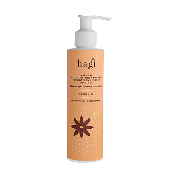 Hagi Natural Prebiotic Nourishing Body Yoghurt Spicy Orange 200 ml