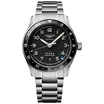 L3.812.4.53.6 Longines Spirit Zulu Time  42 svart
