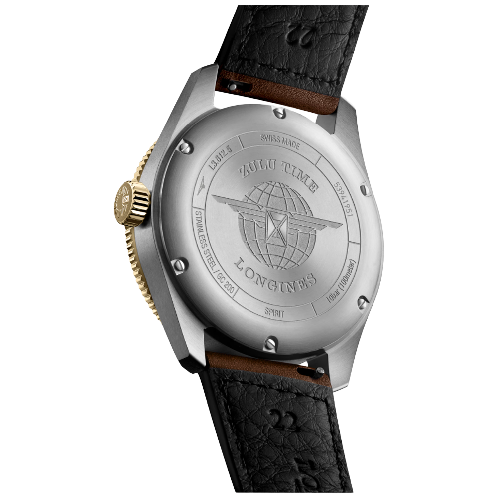L3.812.5.53.2 Longines Spirit Zulu Time 42 antracit