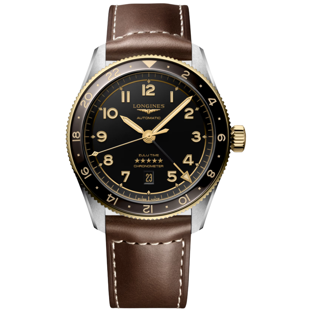 L3.812.5.53.2 Longines Spirit Zulu Time 42 antracit