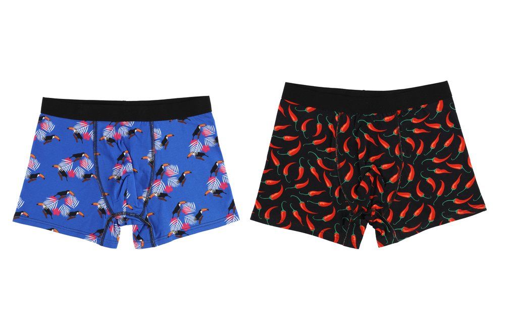 Boxershorts colorcool 2-pack fågel/chili
