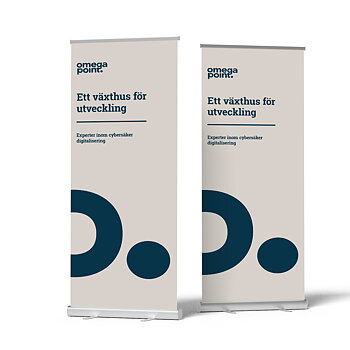 Beige roll-up, ON DEMAND