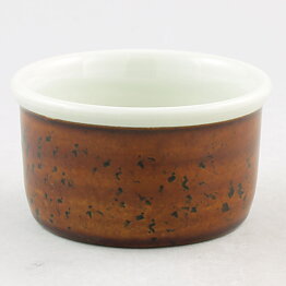 Stig Lindberg (Coq 1966) Brown Sturdy Sugar Bowl 8 cm