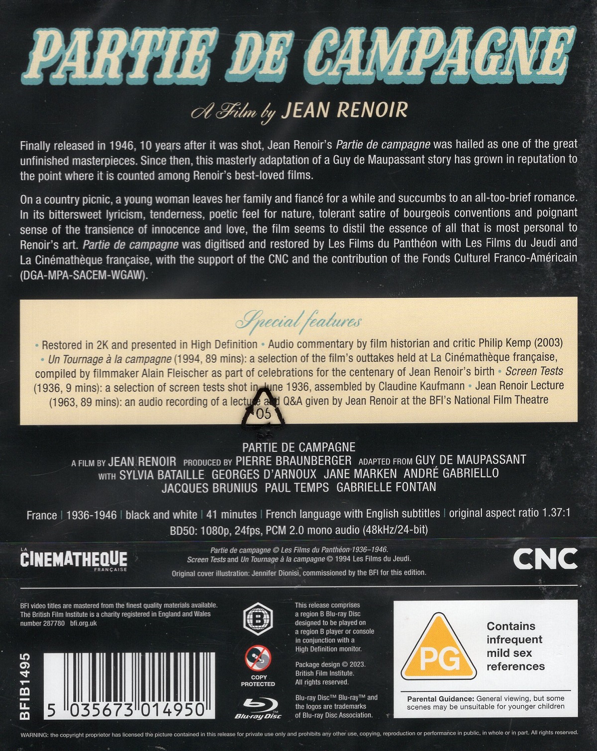 Partie De Campagne (ej svensk text) (Blu-ray) - 2