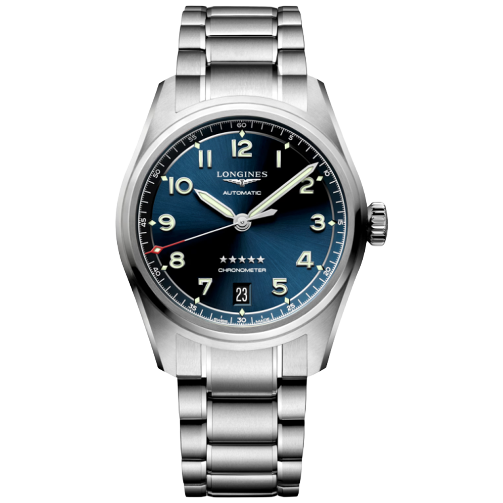 L3.410.4.93.6 Longines Spirit  37 blå