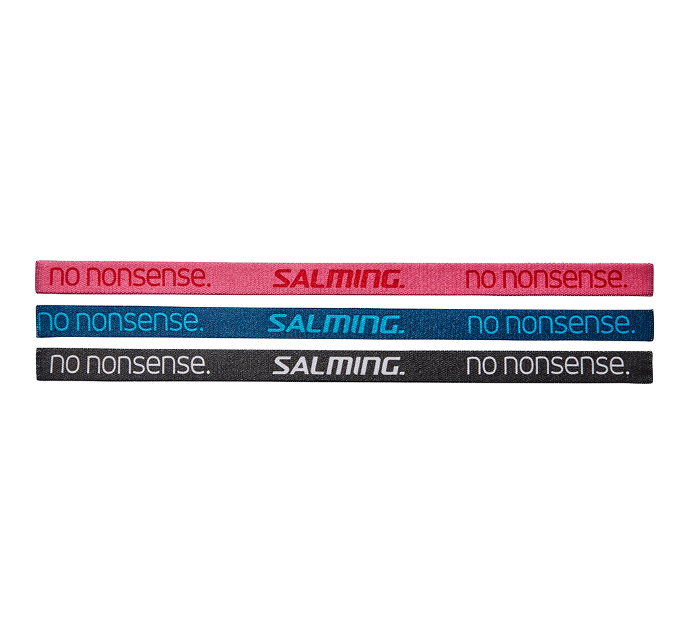 SALMING Hairband 3-pack sport pink/poseidon/forged iron