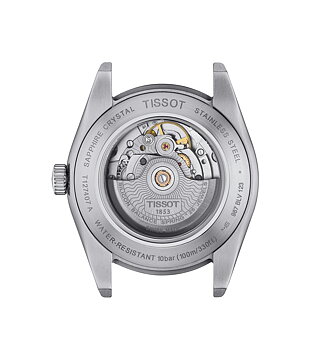 T127.407.11.351.00 Tissot Gentleman Powermatic 80 Silicium 40 isblå baksida