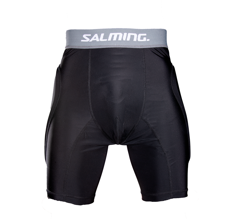 Salming Goalie Shorts E-Series black/grey