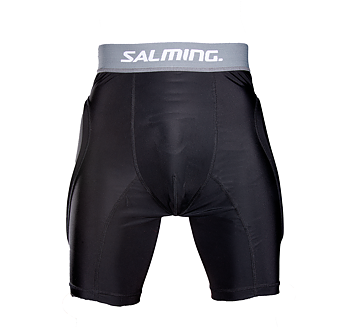 Salming Goalie Shorts E-Series black/grey