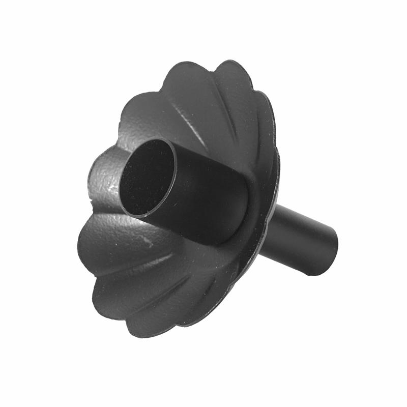 Candle holder for bottle - Crown candle - Black - 3