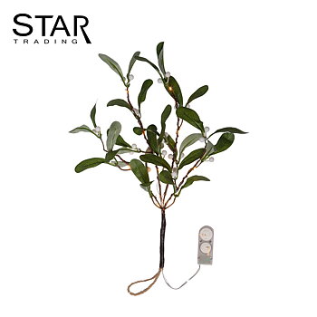 Decorative sprig Mistletoe 10L Star Trading