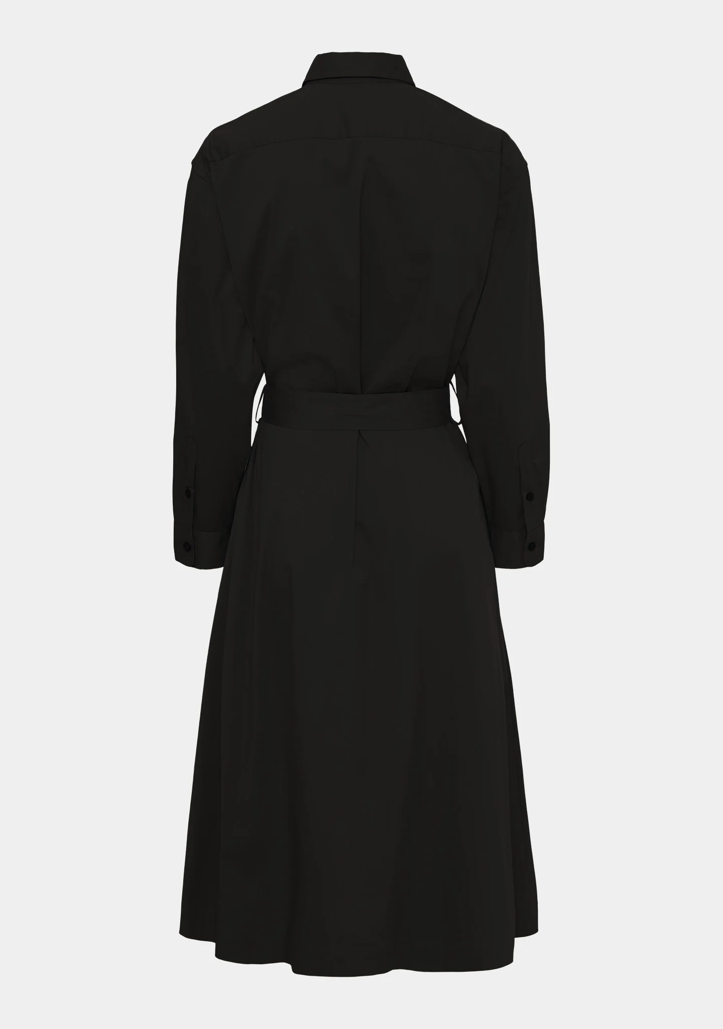 Sigga Shirt Dress - Black - Isay 