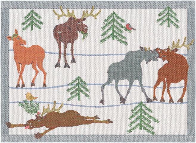 Tischset Clumsy Moose