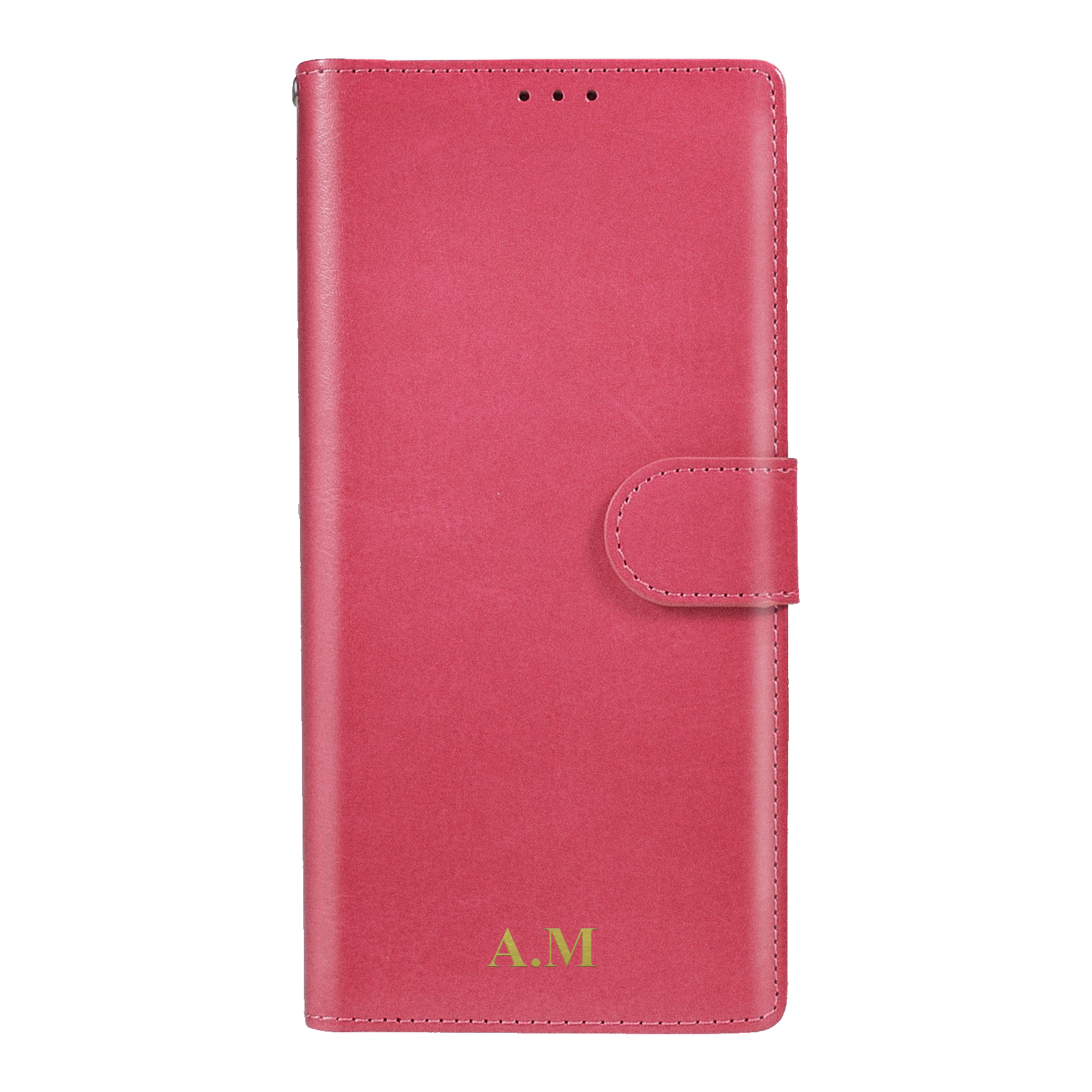 Samsung Galaxy S20 Magnet Wallet Case MONOGRAM - Magenta